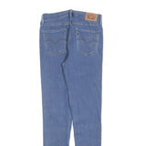 LEVI'S 720 Womens Jeans Blue Slim Skinny Denim Medium W29 L32 Zip