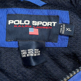 Polo Sport Windbreaker - XL Blue Nylon