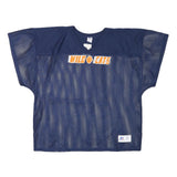 RUSSELL ATHLETIC Mens Navy Blue Polyester Blend Wild Cats Graphic T-Shirt XL