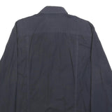 CALVIN KLEIN JEANS Mens Blue Shirt M Cotton Blend Casual Button Shirt