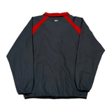 Adidas Track Jacket - Large Gray Polyester