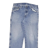 DICKIES Mens Regular Fit Blue Denim Jeans W34 L30 Zip Cotton Blend