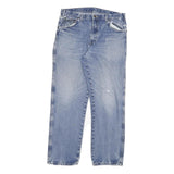 DICKIES Mens Regular Fit Blue Denim Jeans W34 L30 Zip Cotton Blend