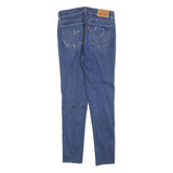 LEVI'S 710 Womens Jeans Blue Slim Skinny Denim Ripped W27 L26 Skinny Fit