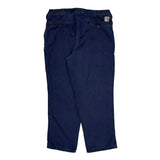 Carhartt Pants - 36W 30L Blue Cotton