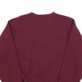 HANES Mens Maroon Texas State Crew Neck M Cotton Blend Sweatshirt