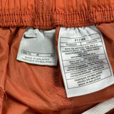 Nike Track Pants - Medium Orange Polyester