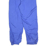 ACTION SPORTSWEAR Mens Joggers Blue & Pink L W34 L30 Colourblock Relaxed Tapered