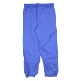 ACTION SPORTSWEAR Mens Joggers Blue & Pink L W34 L30 Colourblock Relaxed Tapered
