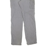 CARHARTT Mens Regular Fit Grey Cotton Blend Jeans W33 L30 Workwear Zip Closure
