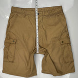 Levis Cargo Shorts - 37W 10L Brown Cotton