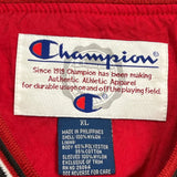 Authentic Athletic Apparel Champion Windbreaker - XL Red Nylon