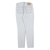 LEVI'S Womens Slim Light Blue Denim Jeans W26 L30 Classic Zip Cotton Blend