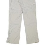 SALEWA Womens Regular Fit Beige Polyester Blend Zip Trousers W29 L31 Outdoor