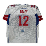 Pro Bowl 2008 Reebok Tom Brady Football Jersey - 2XL Blue Polyester