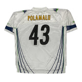 Seattle Seahawks Reebok Nfl Football Jersey - 2XL White Polyester