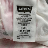 Age 5 Levis Tie-Dye Denim Shorts - Smallw 6L Multicoloured Cotton