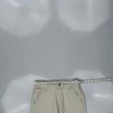 Lee Double Knee Carpenter Pants - 26W 31L Beige Cotton