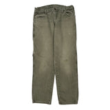 Dickies Cargo Carpenter Pants - 36W 30L Gray Cotton