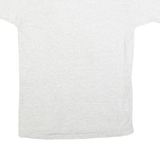 JERZEES Mens White 3rd Garlic 3 Wall Gilroy Recreation Graphic T-Shirt L Short