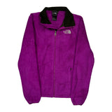 The North Face Fleece Jacket - Small Purple Polyester