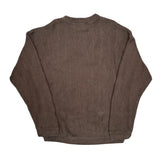 Chaps Ralph Lauren Sweater - Large Brown Cotton