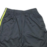 STARTER Womens Shorts Black & Yellow Casual L W28 Sports Stripe