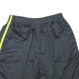 STARTER Womens Shorts Black & Yellow Casual L W28 Sports Stripe