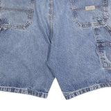 WRANGLER Mens Denim Blue Casual Shorts XL W38 Pocketed Durable Cotton