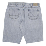 WRANGLER Mens Denim Blue Loose Straight Shorts 4XL W40 Casual Cotton Blend