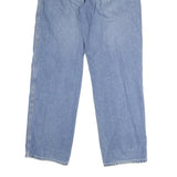 CARHARTT WIP Mens Jeans Blue Regular Straight Denim Medium W30 L31 Zip Cotton