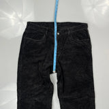 Calvin Klein Cord Pants - 34″ Waist Black Cotton