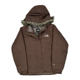 The North Face Parka - Large Brown Polyester