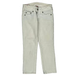 Made In Usa True Religion Jeans - 27W UK 6 White Cotton Blend