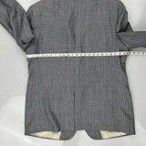 Burberry Pinstripe Blazer - XL Grey Wool