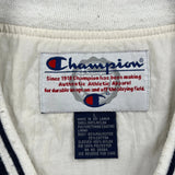 Vintage Champion Windbreaker - Large Navy Nylon