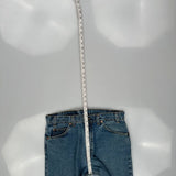 Made In USA Levis Orange Tab 550 Jeans - 33W 34L Blue Cotton