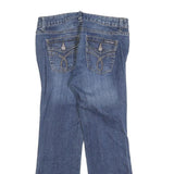 CALVIN KLEIN JEANS Womens Blue Regular Fit Straight Denim Jeans W28 L26 Classic