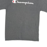 CHAMPION Mens Grey Graphic T-Shirt M Short Sleeve Crew Neck Classic Cotton