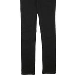 LEVI'S Mens Black Slim Skinny Denim Medium W25 L28 Zip Cotton Blend Jeans