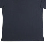 CARHARTT Mens Navy Blue Short Sleeve Plain XL Cotton Polo Shirt Workwear