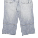 EIGHT2NINE Mens Cotton Blend Blue Casual Denim Shorts M W32 Three Quarter Length