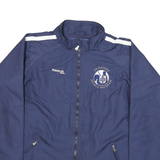 REEBOK Mens Blue & White Crusaders Sports Program Track Jacket XL Polyester