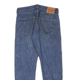LEVI'S 501 Mens Jeans Blue Regular Straight Denim Medium W32 L28 Classic Button
