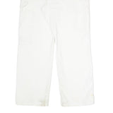 DICKIES Mens White Relaxed Relaxed Straight Denim W36 L29 Workwear Painter Jeans