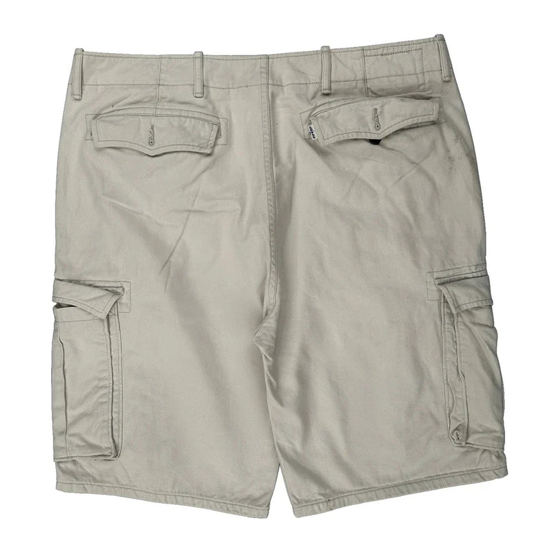 Gap Cargo Shorts - 38W 11L Beige Cotton