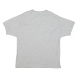 CHAMPION Mens Grey Graphic T-Shirt 2XL Short Sleeve Crew Neck Cotton Blend
