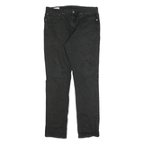 LEVI'S 511 BIG E Mens Black Slim Skinny Denim Medium W34 L32 Jeans