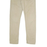 LEVI'S 512 Mens Slim Skinny Jeans Cotton Blend Beige W31 L32 Zip Fastening