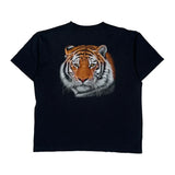 Wild Single Stitch T-Shirt - Large Black Cotton
